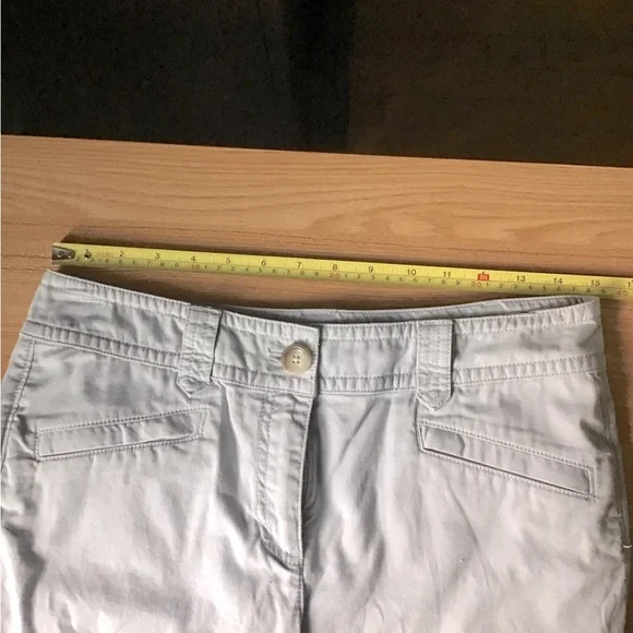 Light Blue Women's Capris - Picture 3 of 6